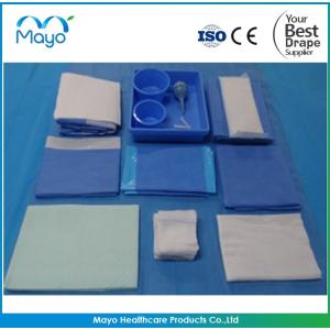 Buy cheap CE ISO13485 Hospital Use Surgical Gyn and Obstetrics Drape Pack from wholesalers