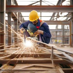 Metal Building Steel Structure Warehouse - Prefab Steel Frame Construction with