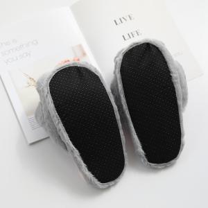 Buy cheap Non Slip 25cm Cat paw Shape Kids Plush Slippers from wholesalers