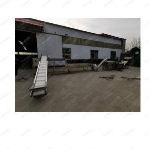 Buy cheap automatic potato chip production line 150-500kg/ h potato chips making machine frying production potato chip machine from wholesalers