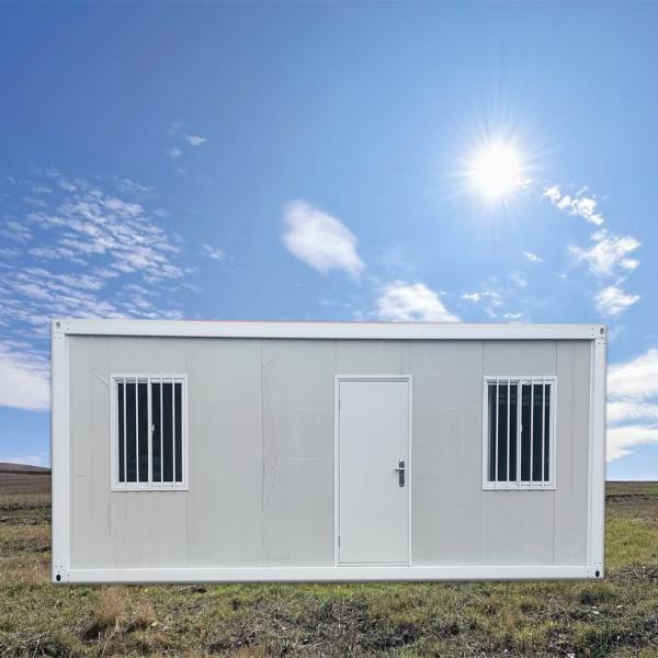 Buy cheap Tiny Home Flat Pack Container House Sturdy Roof with 50mm EPS Sandwich Panel and Optional Thickness from wholesalers