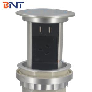 Buy cheap Australian market kitchen worktop concealed motorized pull up power socket with usb and Qi wireless charger from wholesalers