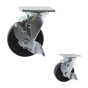China 5 Inch 770lbs Capactiy Heavy Duty Casters Side Lock on sale