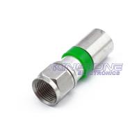 China Digital Camera Transmit RG6 CATV Coaxial Cable in 20M with Compression Connector for sale