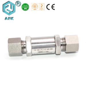 Laboratory Compressed Air Check Valve Ferrule OD Connection 2μM~40μM For Liquid