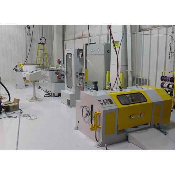 Quality 17DS Copper Wire Drawing Machine For Hard Wire Medium Wire Range With High Precision Gear for sale