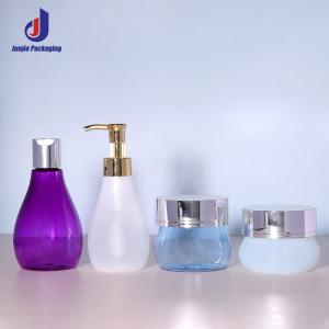 150ml 160ml PET Spray Bottles Luxury Flat Shoulder Bottle For Shampoo Conditione