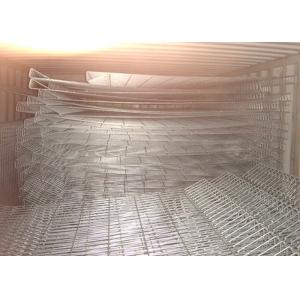 Buy cheap Silvery Color Welded Wire Mesh Fence Made By Galvanised BRC Welded Mesh from wholesalers