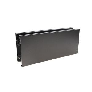 Buy cheap 6063 Shiny Grey Powder Coated Aluminium Extrusions For Building from wholesalers