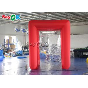 Buy cheap Red Inflatable Medical Disinfection Sterilization Channel For Emergency from wholesalers