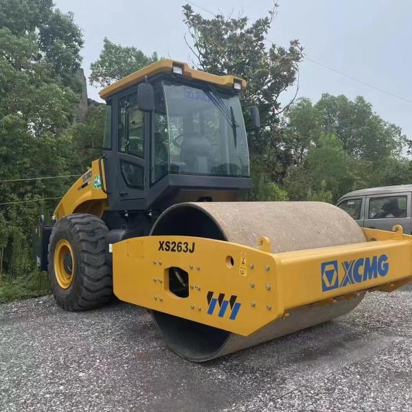 26 Ton XCMG XS263J Used Road Rollers With SC7H190.2G3 Engine