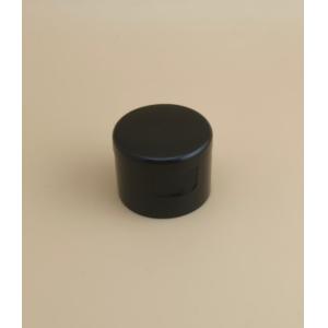 Buy cheap Black Plastic Round Smooth Cap for Cosmetic Bottles from wholesalers