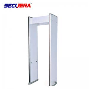 Buy cheap 8 zones archway walk through metal detector door frame gate for security check product