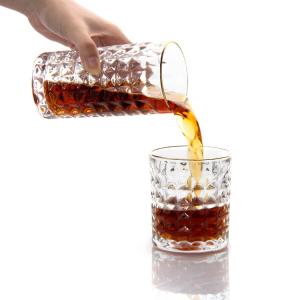 Unbreakable Heavy Base Modern Drinking Glasses Custom Whiskey Tumbler 150ml