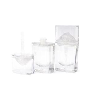 Buy cheap Mountain Shape 3.5ml AS Material Plastic Lip Gloss Tube Used for Cosmetic Package from wholesalers