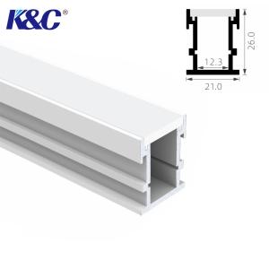 Buy cheap 6063 T5 Aluminum Profile Extrusion Channel 2.5m Length For Floor Lighting from wholesalers