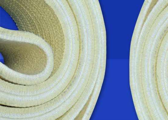 22mm Nomex Heat Resistant Felt Endless Felt For Heat Compacting Machine