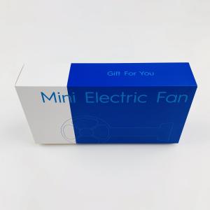 Buy cheap Recyclable Foldable Electronic Products Packaging Box for Portable Mini Hand Electronic Fan from wholesalers