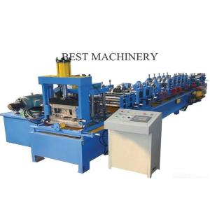 Buy cheap CZ80-300 Quick Change CZ Purlin U Channel Roll Forming Machine PLC Control System from wholesalers