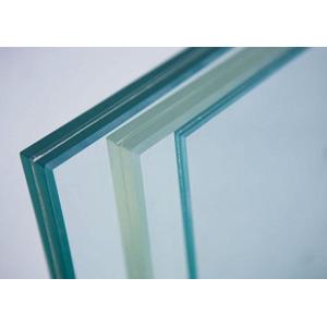 Buy cheap Clear Tempered Laminated Safety Glass 0.38PVB 3mm Cold / Heat Resistance from wholesalers