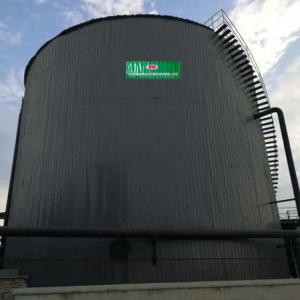 CH4 Anaerobic Digester Tank CO2 Biodigester Plant Continuous Stirred Tank