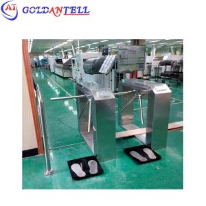Buy cheap Stainless Steel 304 ESD Turnstile Gate with 24 Months Warranty and 1200*280*1000 mm Dimensions from wholesalers