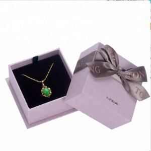 Handmade Printed Jewelry Paper Box Jewellery Packing Box With Sleeves