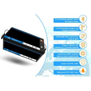 Off Grid Multiscene RV Car Battery , Lightweight Caravan Lithium Battery