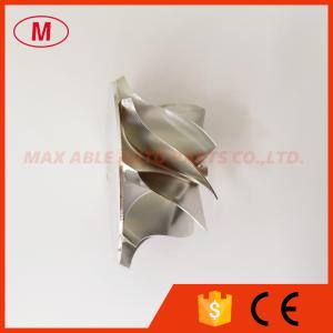 Buy cheap GT1749V reverse 41.83/54.00mm 9+0 blades high performance turbo aluminum 2618/billet compressor wheel for 06L145702L from wholesalers