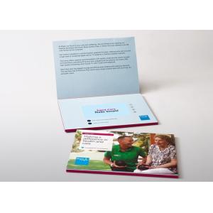 Buy cheap Marketing tool paper material 4.3''/5'' lcd screen with your videos video brochure card video in book from wholesalers