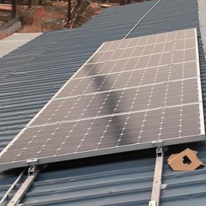 Pitched Rooftop Solar System Kit Metal Roof Solar Mounting Systems Easy