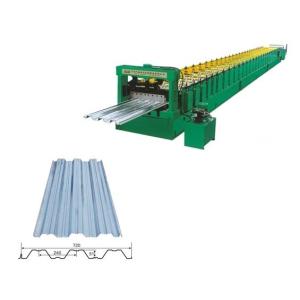 Buy cheap 22KW Gearbox Drive Metal Deck Roll Forming Machine With 5T Manual Uncoiler from wholesalers