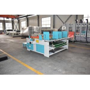 Buy cheap 3.2kw Manual Corrugated Carton Folder Gluer Machine For PP Paper Box Making from wholesalers