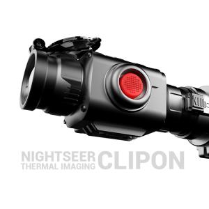 China Waterproof 50mm Lens Thermal Clip On , Intelligent Coloration Thermal Imaging Scope on sale