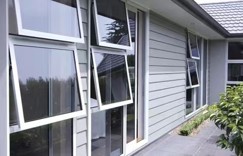 Quality Insulation Fluorocarbon Spray Aluminum Top Hung Window For Customisation for sale