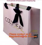 Buy cheap hot selling top quality luxury paper shopping bag carrier paper bag with ribbon handle wholesale,Luxury Art Paper Flower from wholesalers