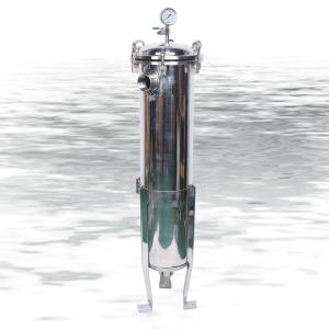 Buy cheap Printing Shops 150PSI 304 Stainless Steel Bag Filter Housing Industrial Sock Filter 10t/h Weight KG 62 from wholesalers