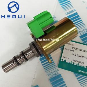 China SK60SR SK70SR SK75SR Excavator Hydraulic Pump Solenoid Valve YT35V00006F1 Solenoid Valve For Kobelco on sale