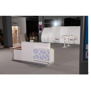 High End Reception Counter Desk Modern Appearance Oil Proof Salon Front Desk