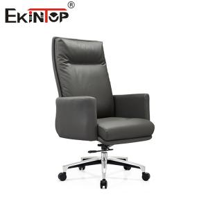 Buy cheap Pu Ergonomic Office Leather Chair With Lumbar Support Headrest Swivel from wholesalers