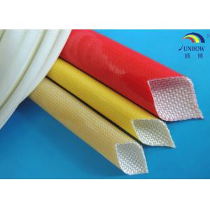 High Temperature Fiberglass Polyurethane Sleeving for F Grade application