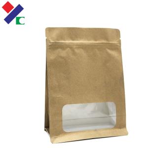 Buy cheap YC Resealable Customized Kraft Paper Bags Aluminium Zip Lock Pouches from wholesalers