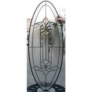 Buy cheap Oval patina caming decorative glass from wholesalers