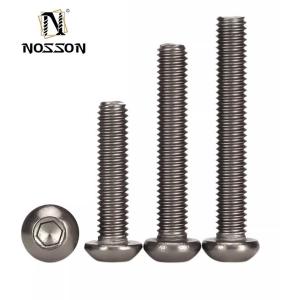 Buy cheap ANSI Standard 304 Stainless Steel 1 Inch Button Head Socket Cap Bolts Screws for INCH Measurement System Allen Hex Drive from wholesalers