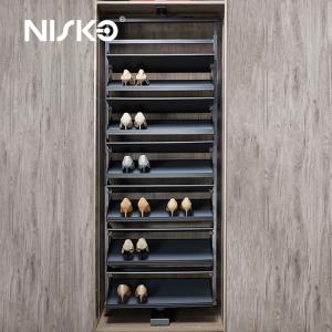 Buy cheap Wardrobe Rotating Vertical Cabinet Shoes Rack Basket from wholesalers