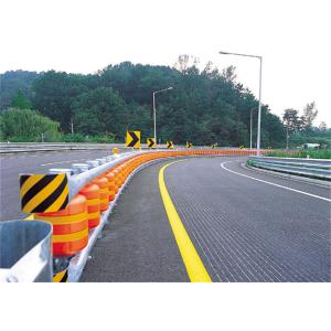 Buy cheap Pu Foam Highway Roller Barrier Rotating with 5PCS Beam from wholesalers
