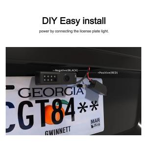 5 Inch Color Wireless Backup Cameras Monitor 1080P Pixel With 2 Channels System