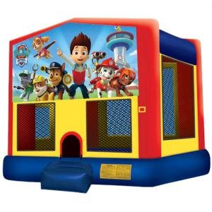 Kids PVC Tarpaulin Paw Patrol Inflatable Bounce House With Slide