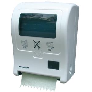 Buy cheap Bathroom White Industrial ABS Auto Cut Paper Dispenser from wholesalers