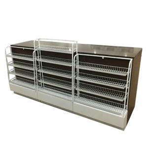 Buy cheap Customization Supermarket Register Counter Eco Friendly Cashier Counter from wholesalers